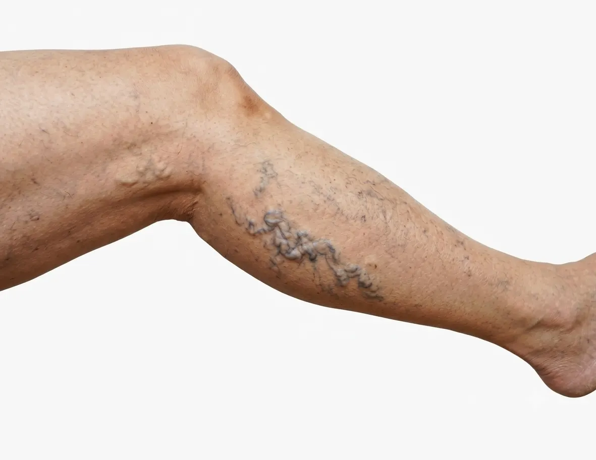 Visible Bulging Veins