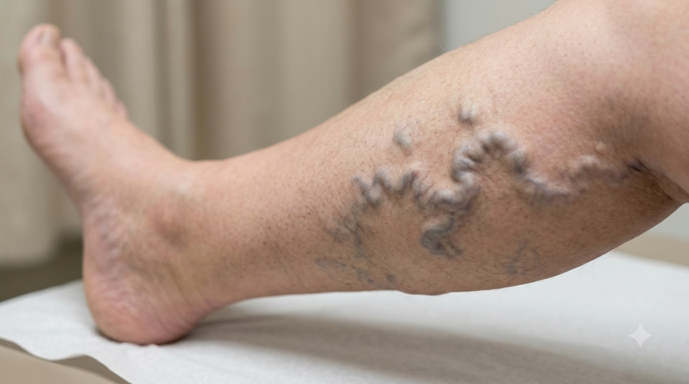 Visible Varicose Veins